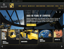 Tablet Screenshot of kanoo-hyster.com